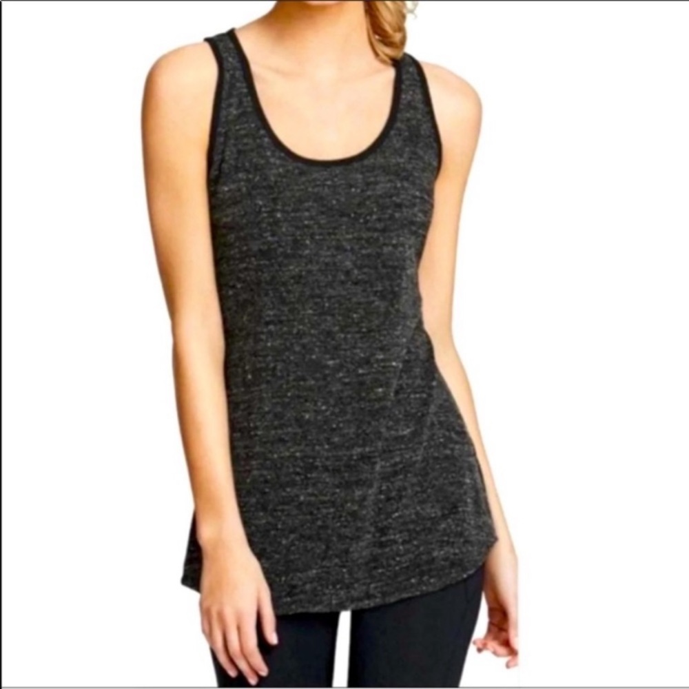 Cabi Tank Glee Racerback Gray Sleeveless Women’s Size Medium